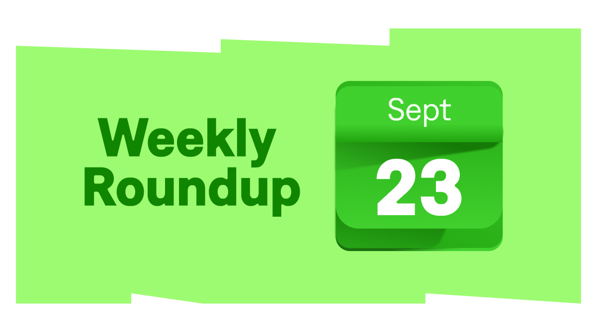 Morph Weekly Roundup 9.23